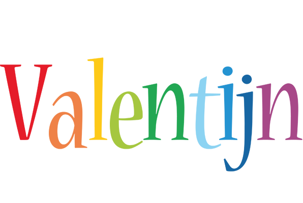 Valentijn birthday logo