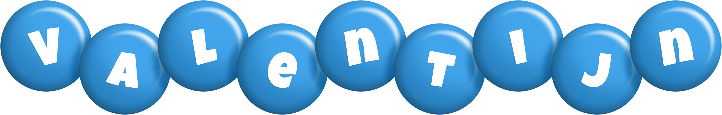Valentijn candy-blue logo