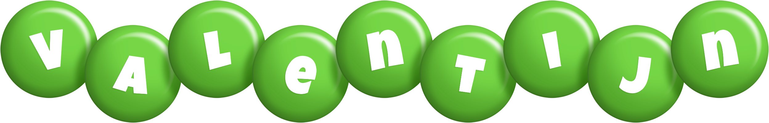 Valentijn candy-green logo