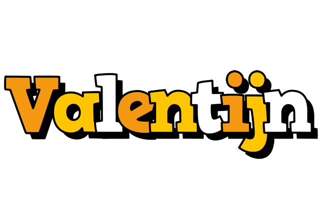 Valentijn cartoon logo
