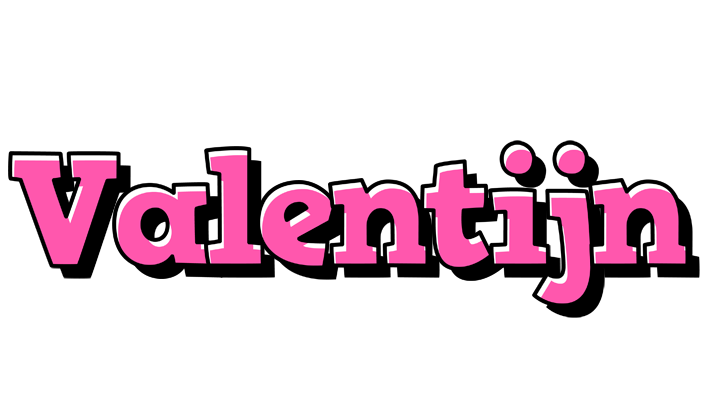 Valentijn girlish logo