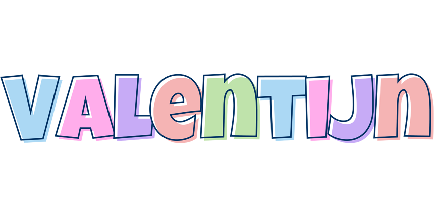 Valentijn pastel logo