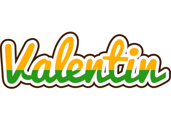 Valentin banana logo