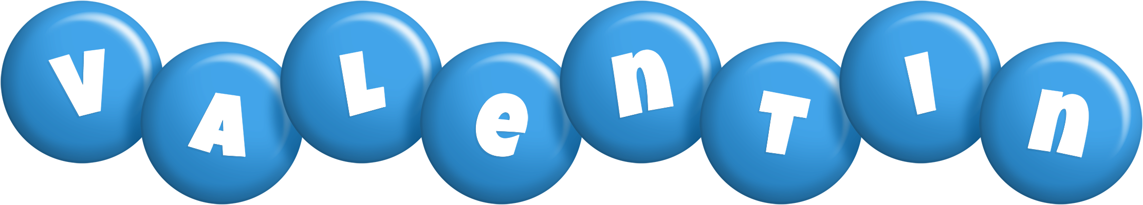 Valentin candy-blue logo