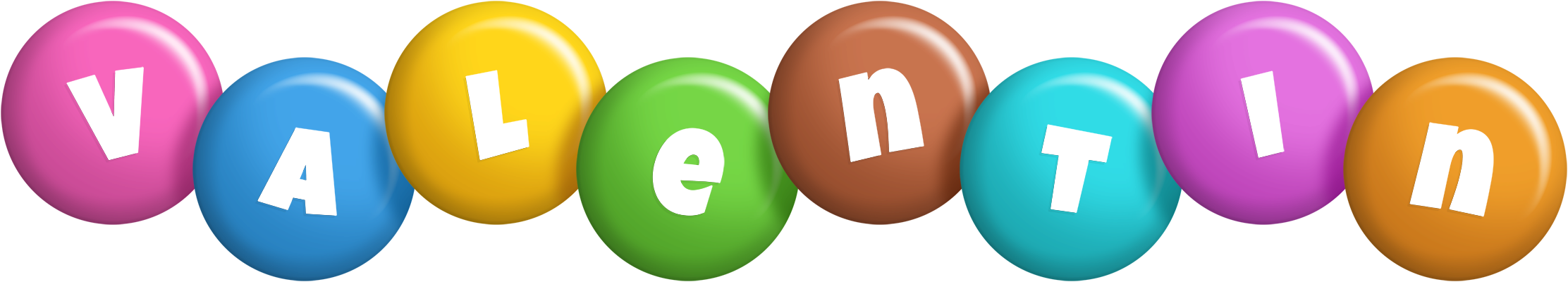Valentin candy logo