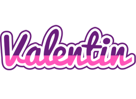 Valentin cheerful logo