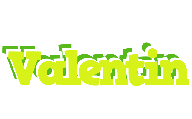 Valentin citrus logo