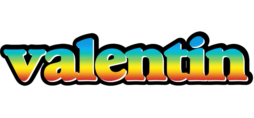 Valentin color logo