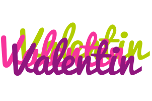 Valentin flowers logo