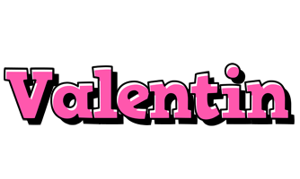 Valentin girlish logo