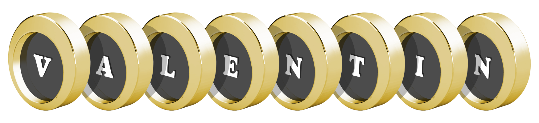 Valentin gold logo