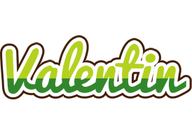 Valentin golfing logo