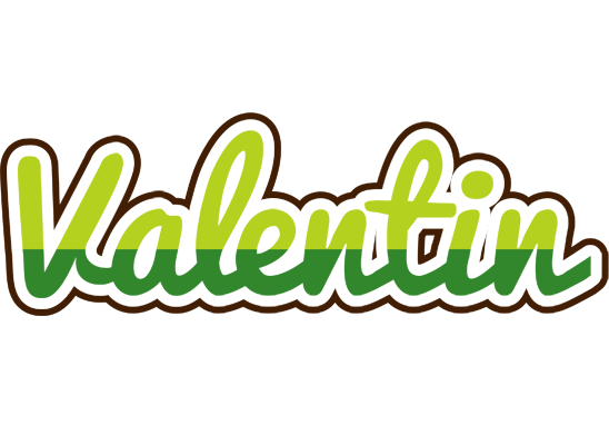 Valentin golfing logo
