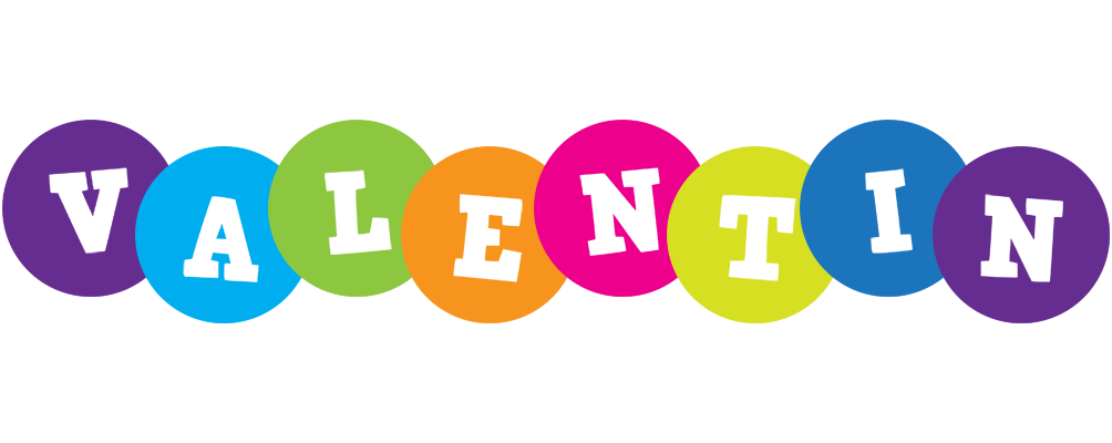 Valentin happy logo