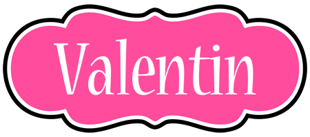 Valentin invitation logo