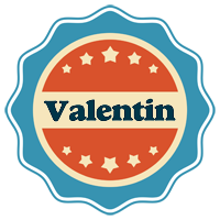 Valentin labels logo