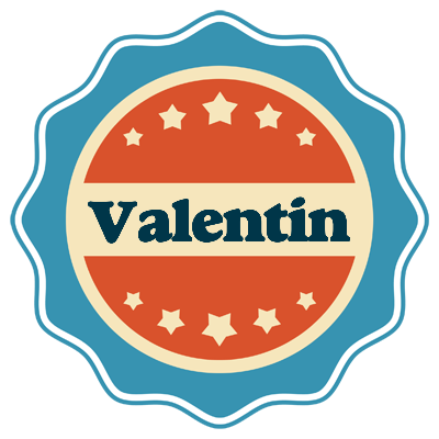 Valentin labels logo