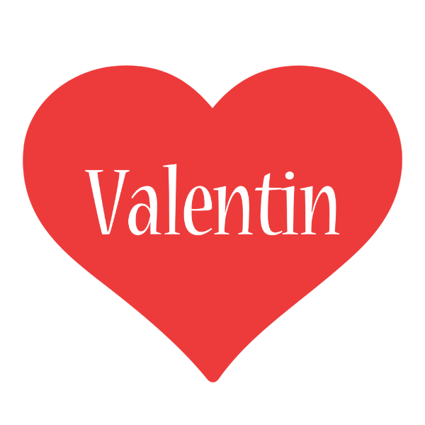 Valentin love logo
