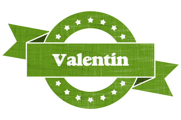 Valentin natural logo