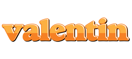 Valentin orange logo