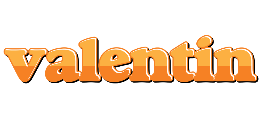 Valentin orange logo