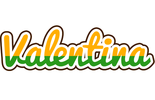 Valentina banana logo