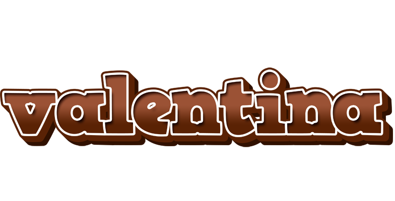 Valentina brownie logo