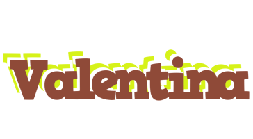 Valentina caffeebar logo