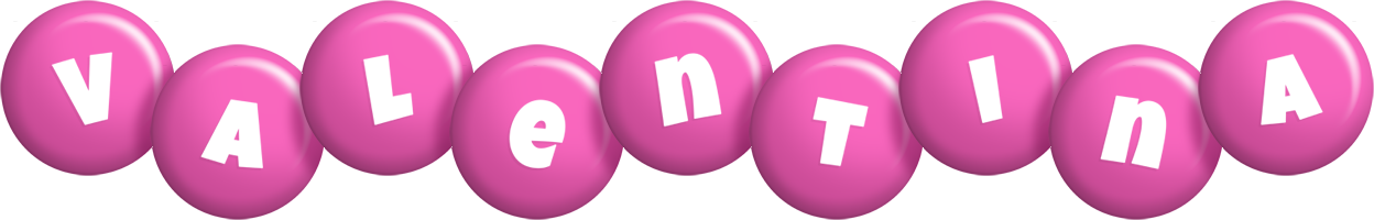 Valentina candy-pink logo