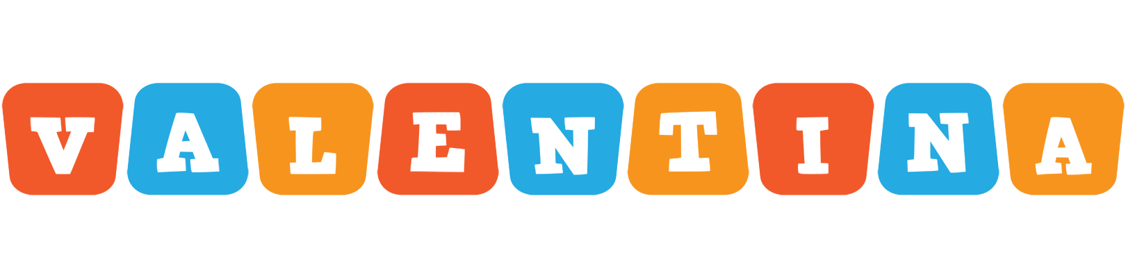 Valentina comics logo