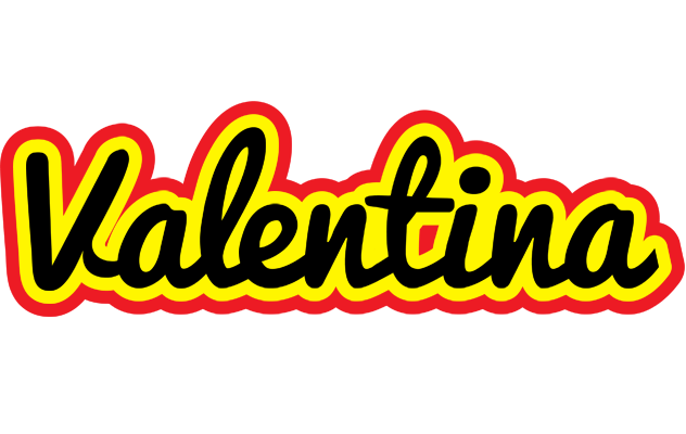 Valentina flaming logo