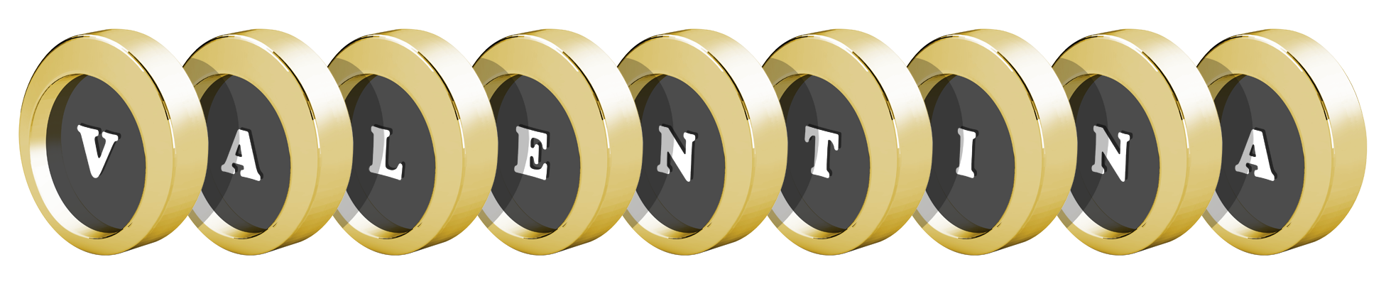 Valentina gold logo