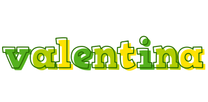 Valentina juice logo