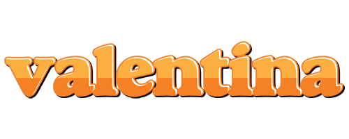 Valentina orange logo