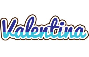 Valentina raining logo