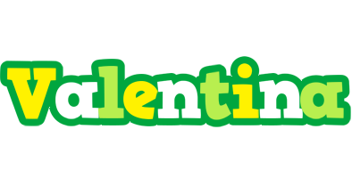 Valentina soccer logo