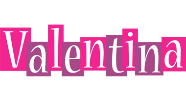 Valentina whine logo