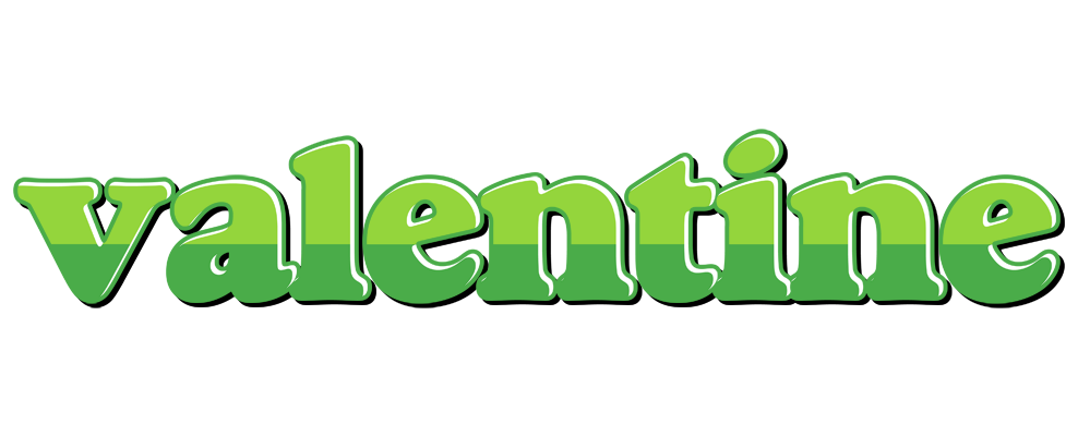 Valentine apple logo