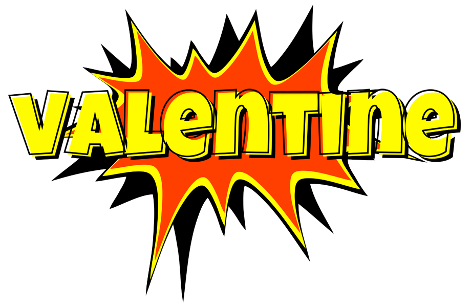Valentine bazinga logo