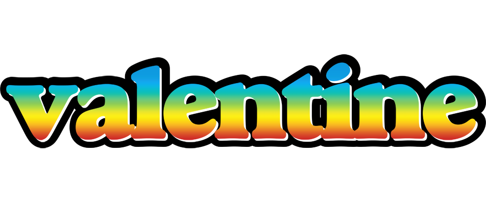 Valentine color logo
