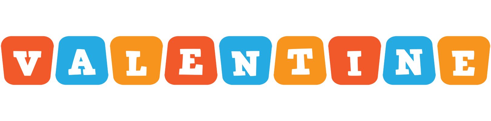 Valentine comics logo