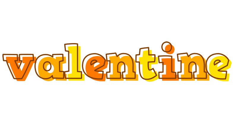 Valentine desert logo