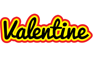 Valentine flaming logo