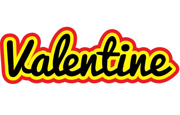 Valentine flaming logo
