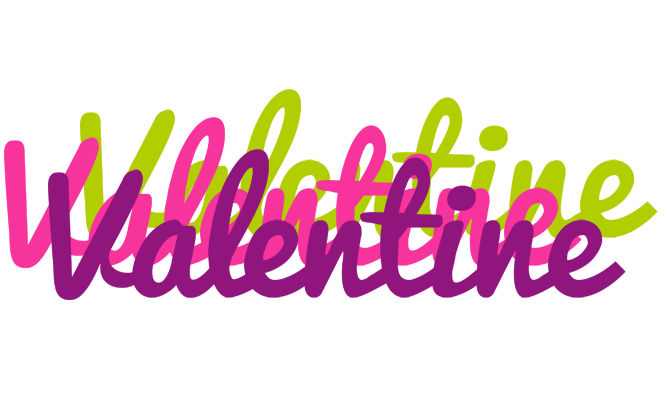 Valentine flowers logo