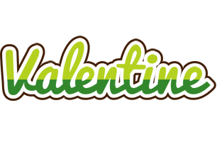 Valentine golfing logo