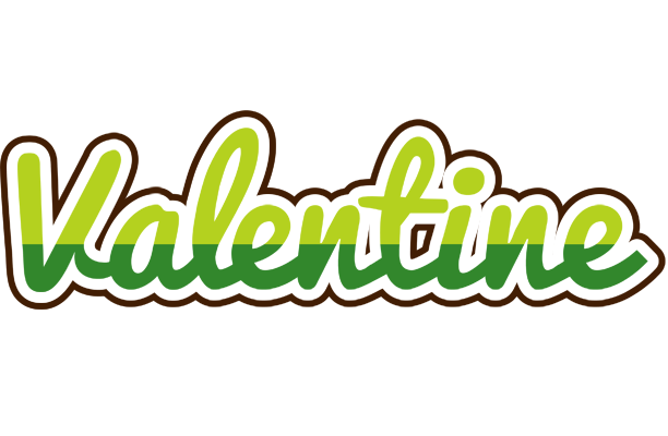 Valentine golfing logo