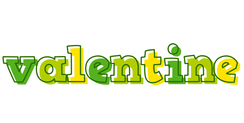 Valentine juice logo