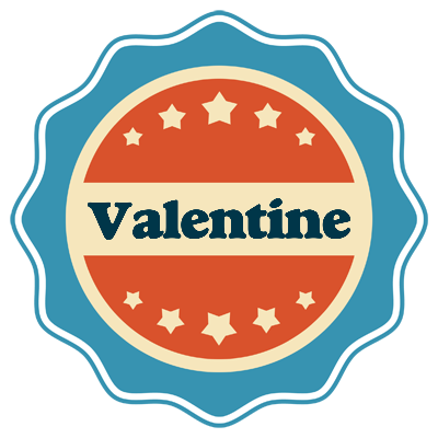 Valentine labels logo
