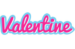 Valentine popstar logo